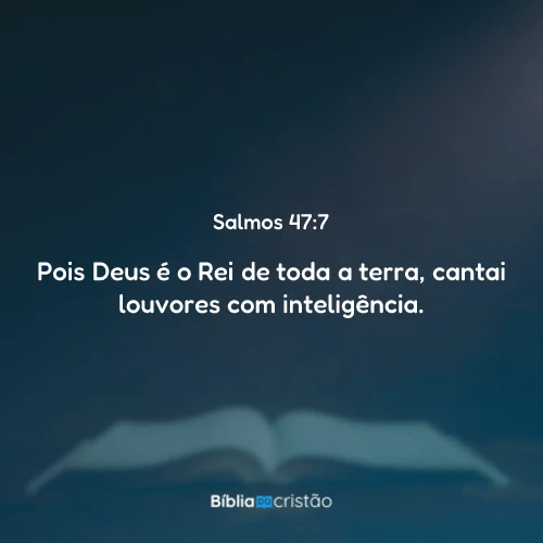 Salmos 47:7