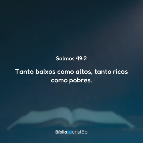 Salmos 49:2