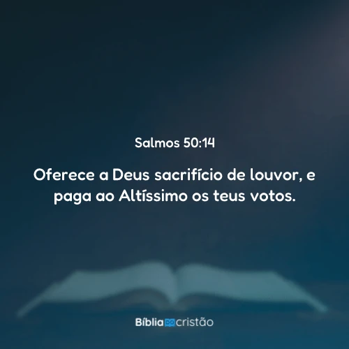 Salmos 50:14