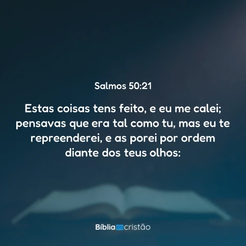 Salmos 50:21