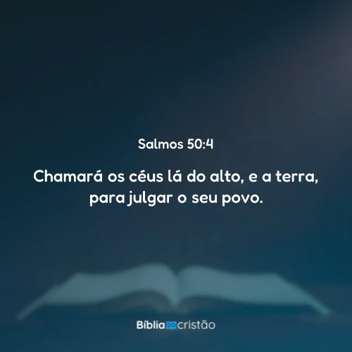 Salmos 50:4