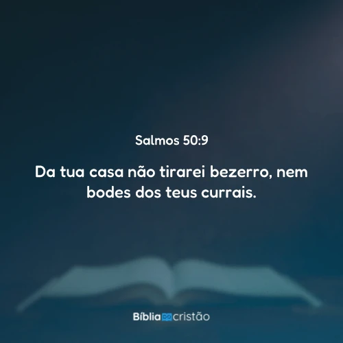 Salmos 50:9