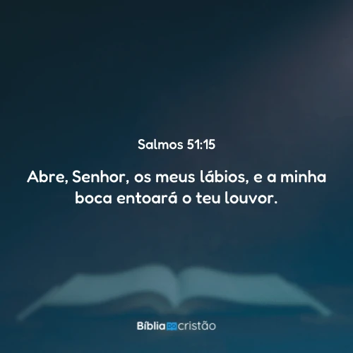 Salmos 51:15
