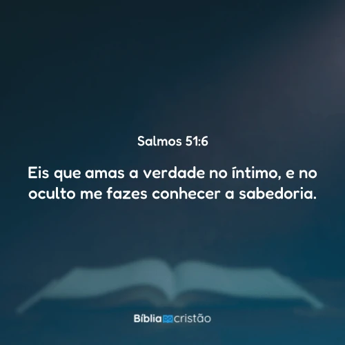 Salmos 51:6