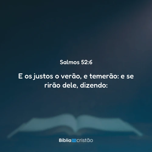 Salmos 52:6