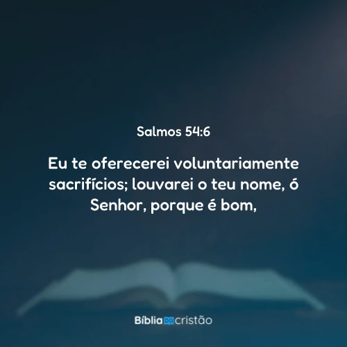Salmos 54:6