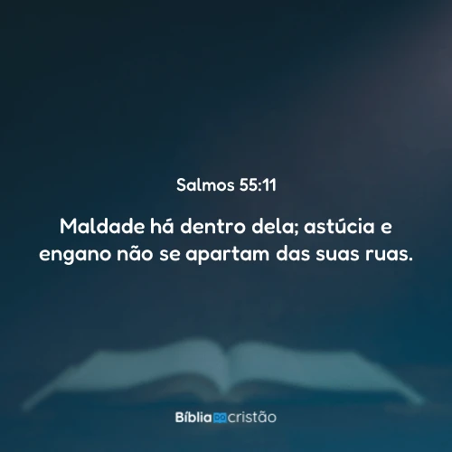 Salmos 55:11