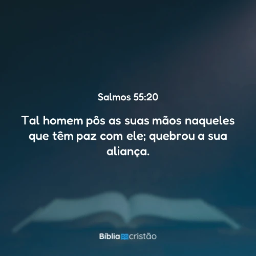 Salmos 55:20