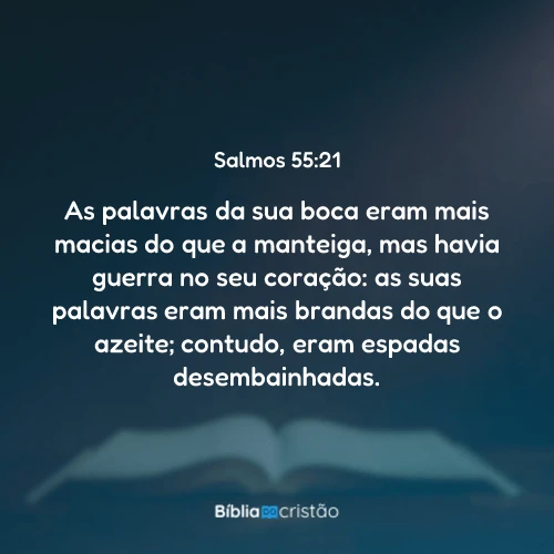 Salmos 55:21