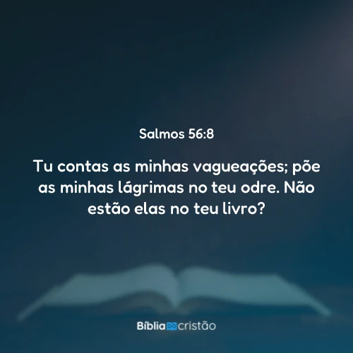 Salmos 56:8
