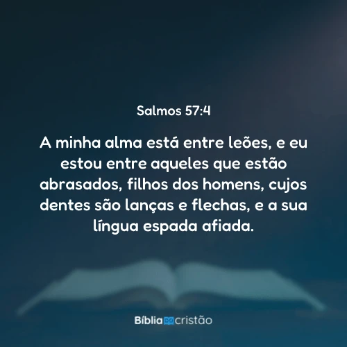Salmos 57:4