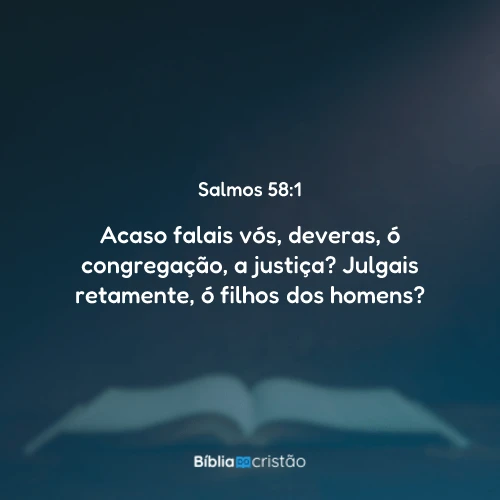 Salmos 58:1
