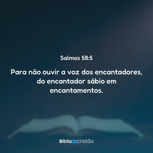 Salmos 58:5