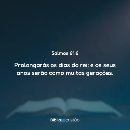 Salmos 61:6