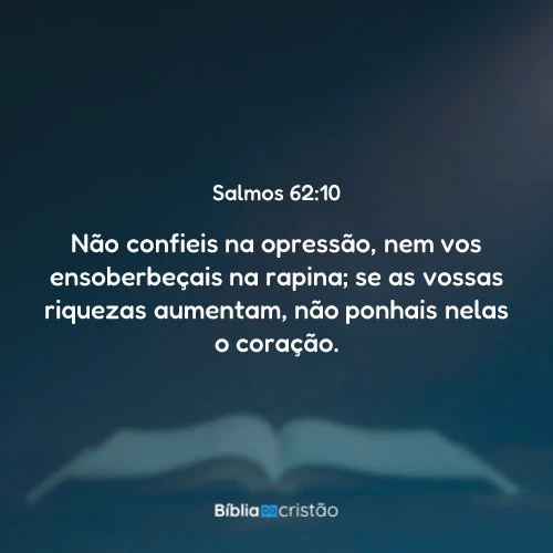 Salmos 62:10