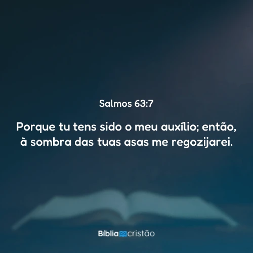 Salmos 63:7