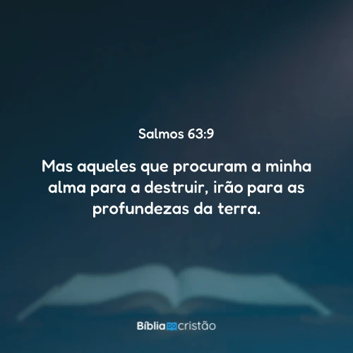 Salmos 63:9