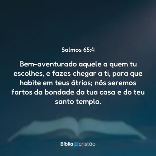 Salmos 65:4