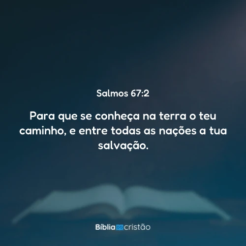 Salmos 67:2