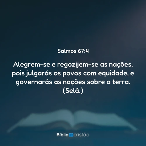 Salmos 67:4