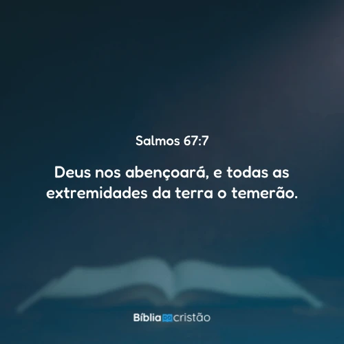 Salmos 67:7