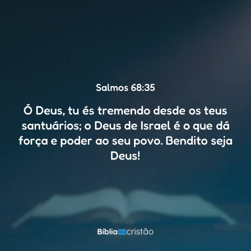 Salmos 68:35