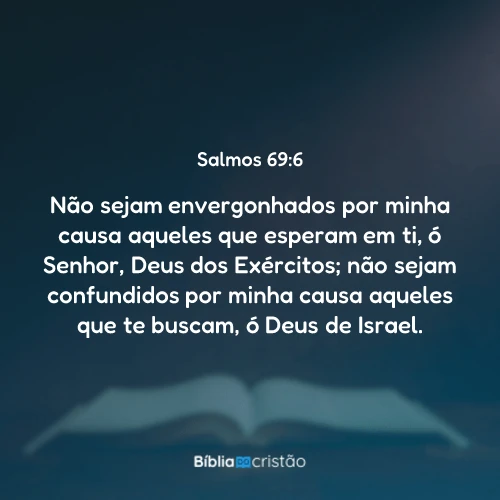 Salmos 69:6