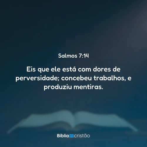 Salmos 7:14
