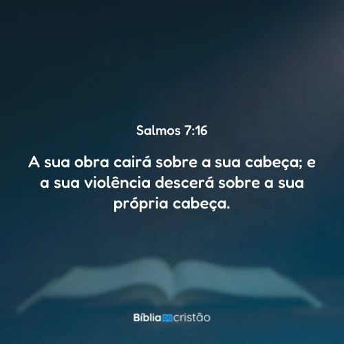 Salmos 7:16