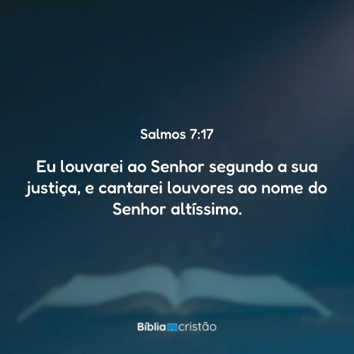 Salmos 7:17