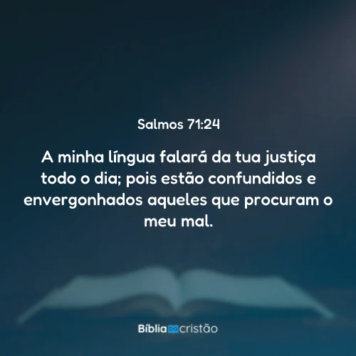 Salmos 71:24