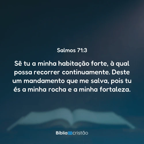 Salmos 71:3