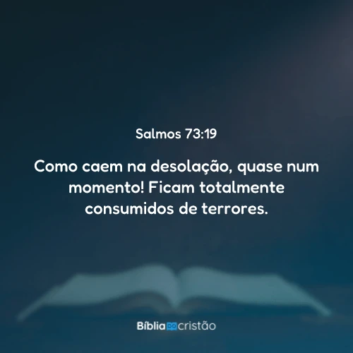 Salmos 73:19