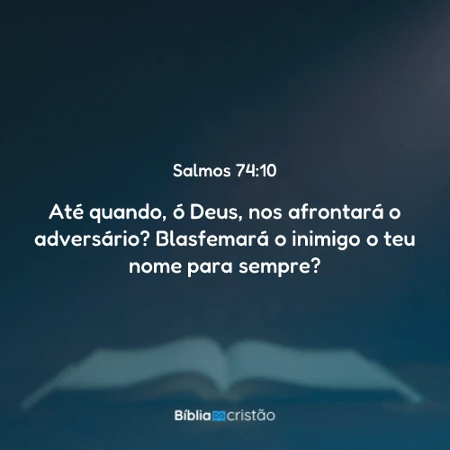 Salmos 74:10