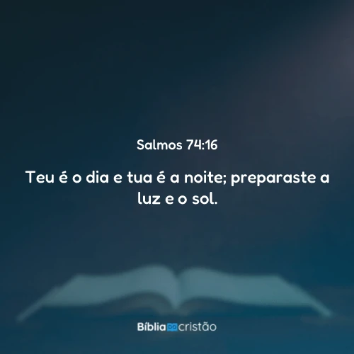 Salmos 74:16