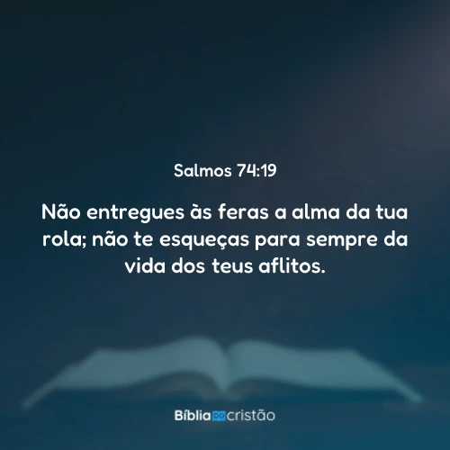 Salmos 74:19