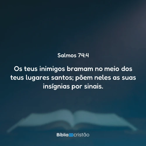 Salmos 74:4