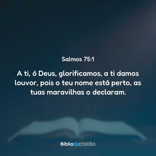 Salmos 75:1