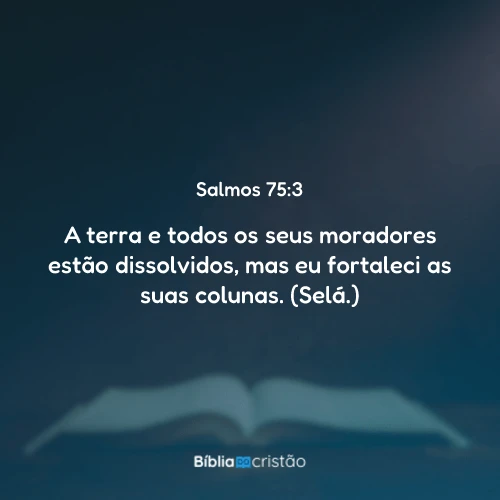 Salmos 75:3