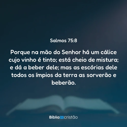 Salmos 75:8