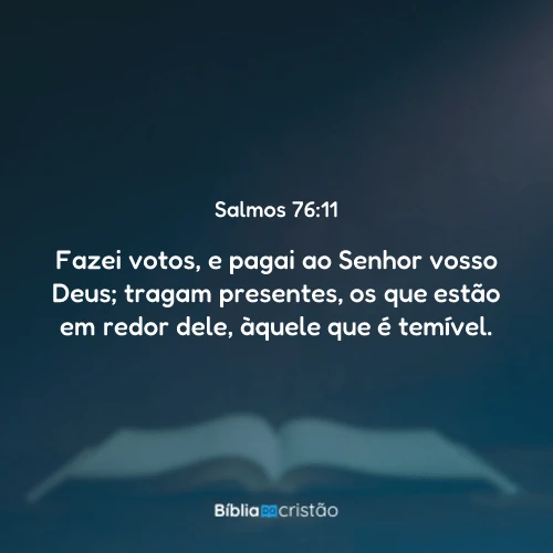 Salmos 76:11