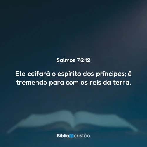 Salmos 76:12