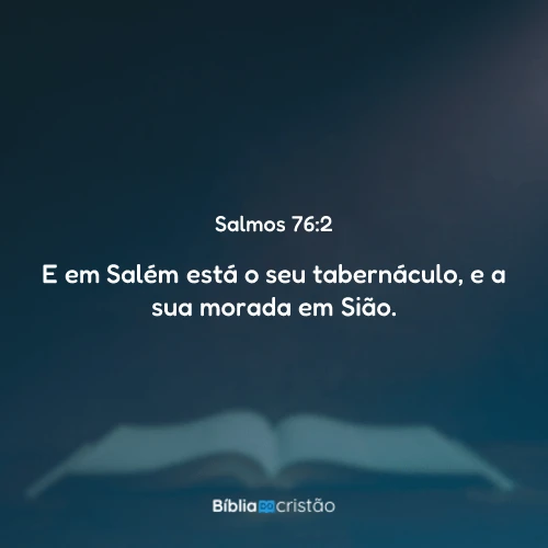 Salmos 76:2