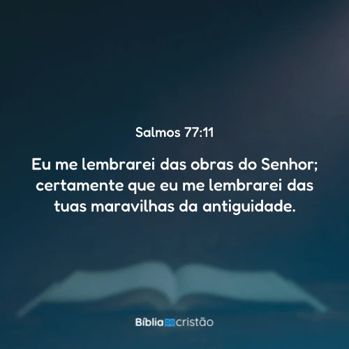 Salmos 77:11