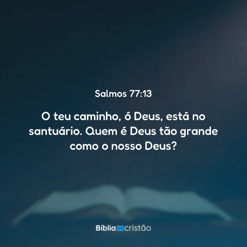 Salmos 77:13