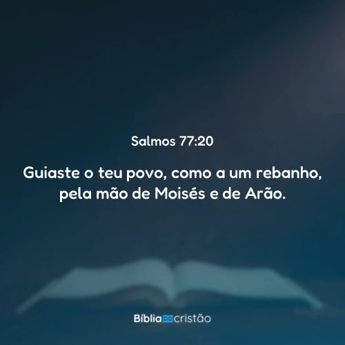 Salmos 77:20
