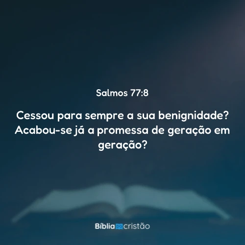 Salmos 77:8