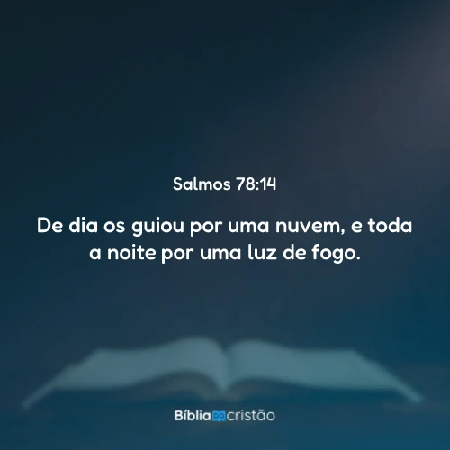 Salmos 78:14