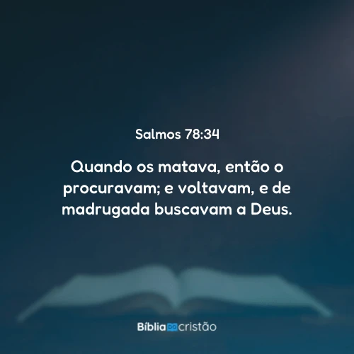 Salmos 78:34