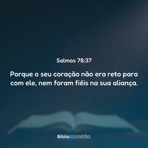 Salmos 78:37